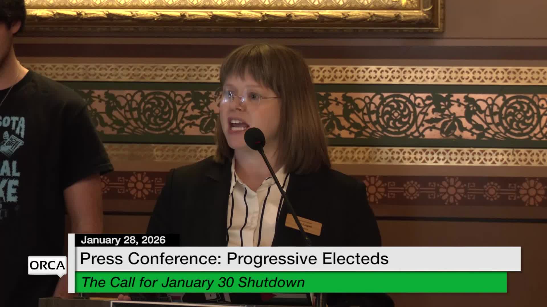 Press Conference: 'Progressives Electeds'