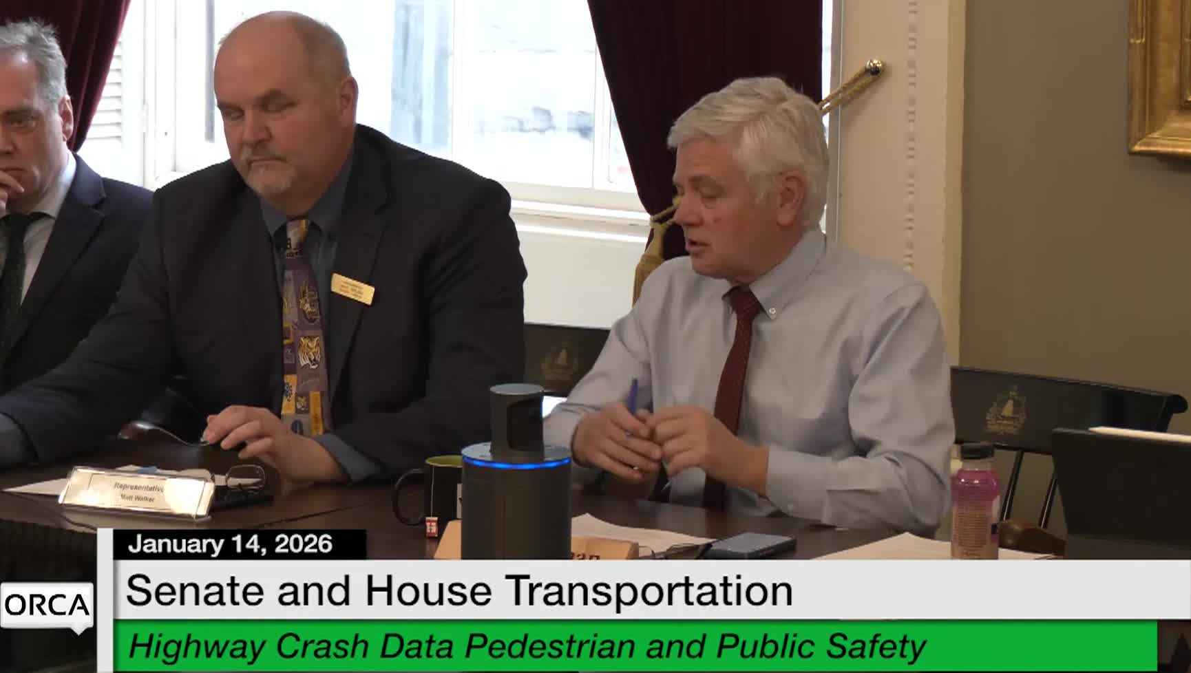 VT State House: 'Highway Crash Data'