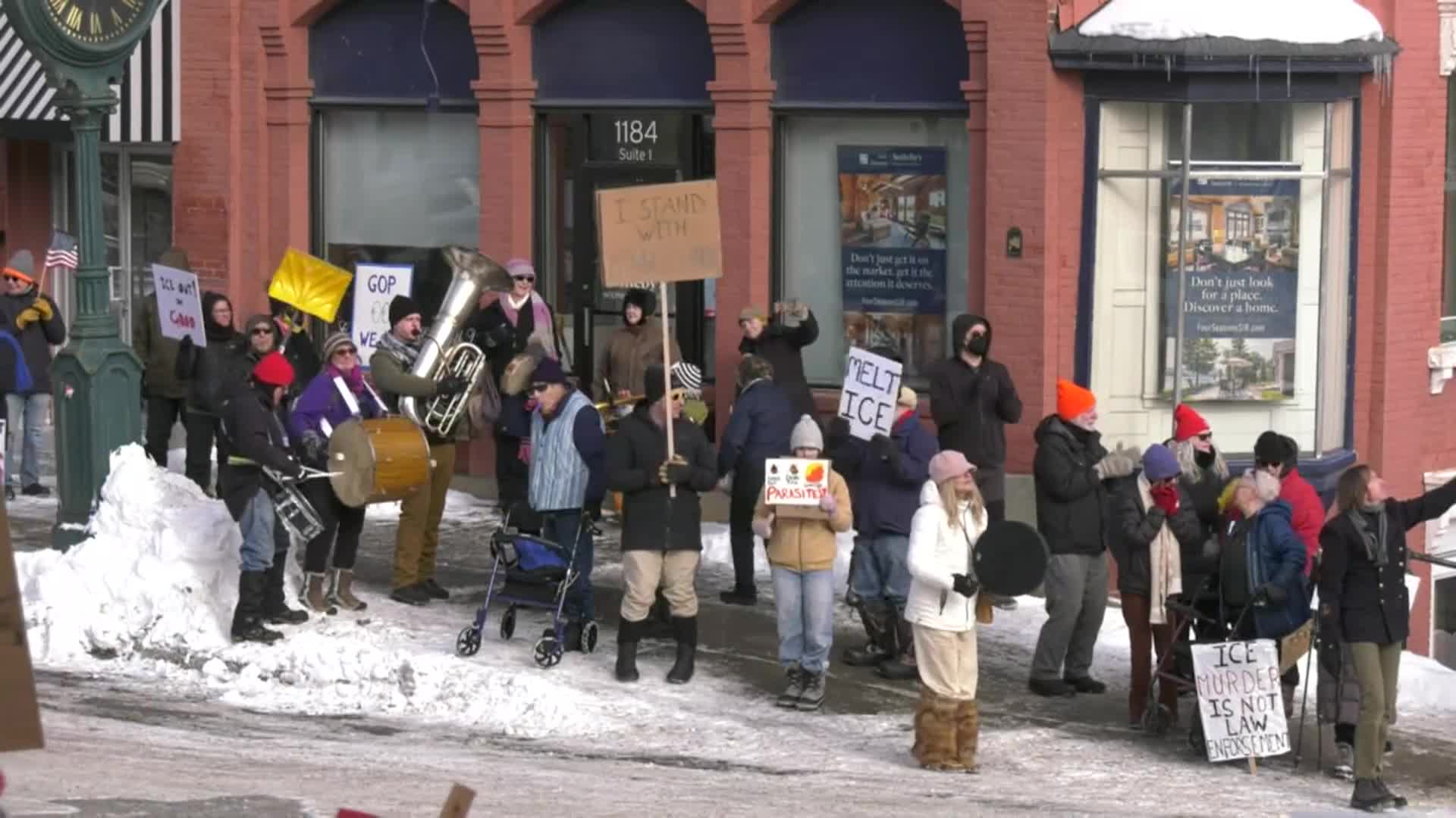 Indivisible St. Johnsbury: 'ICE OUT Protest' Jan. 31, 2026