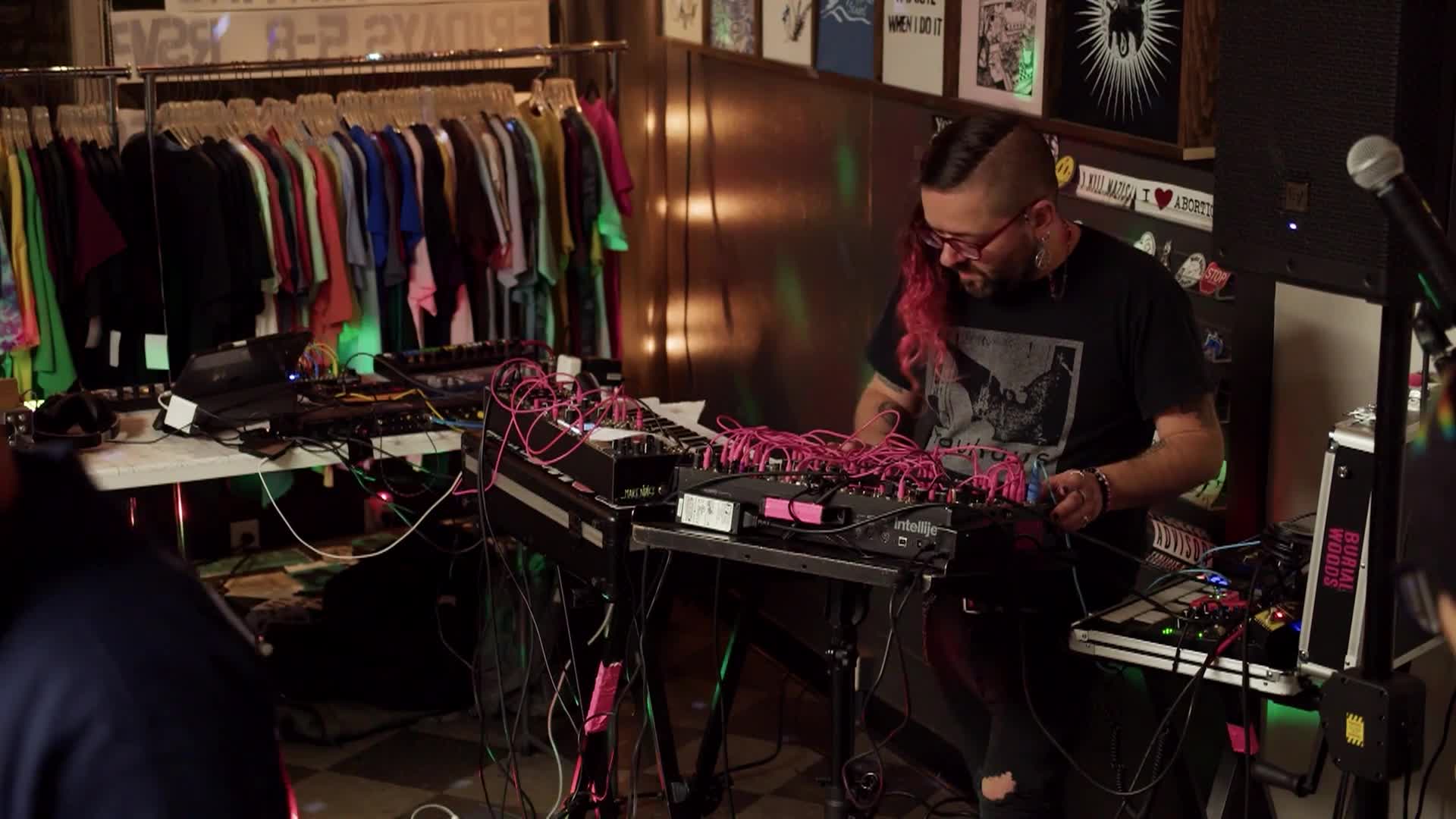 Circuits In The Woods: 'Burial Woods At The Wonky Press'