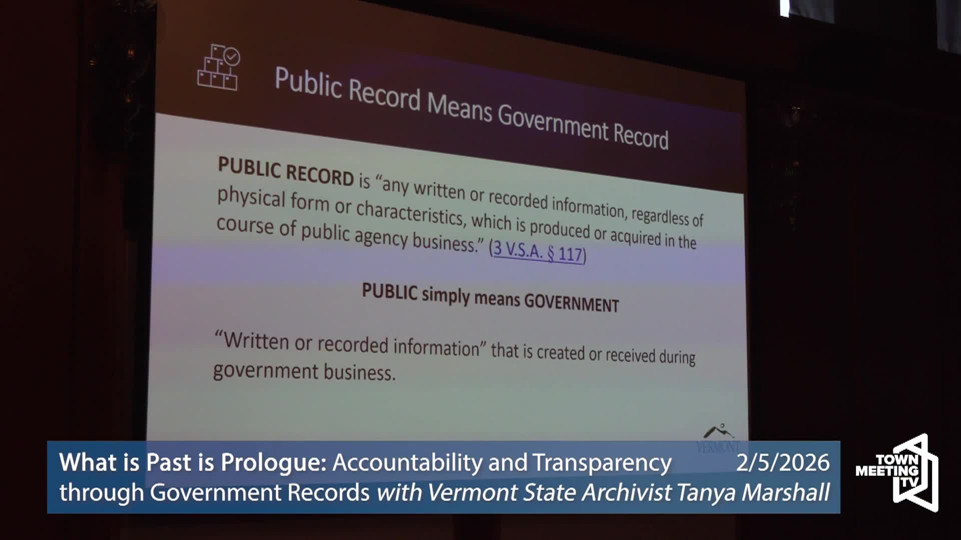 UOVT Special Collections Library: 'Accountability And Transparency'