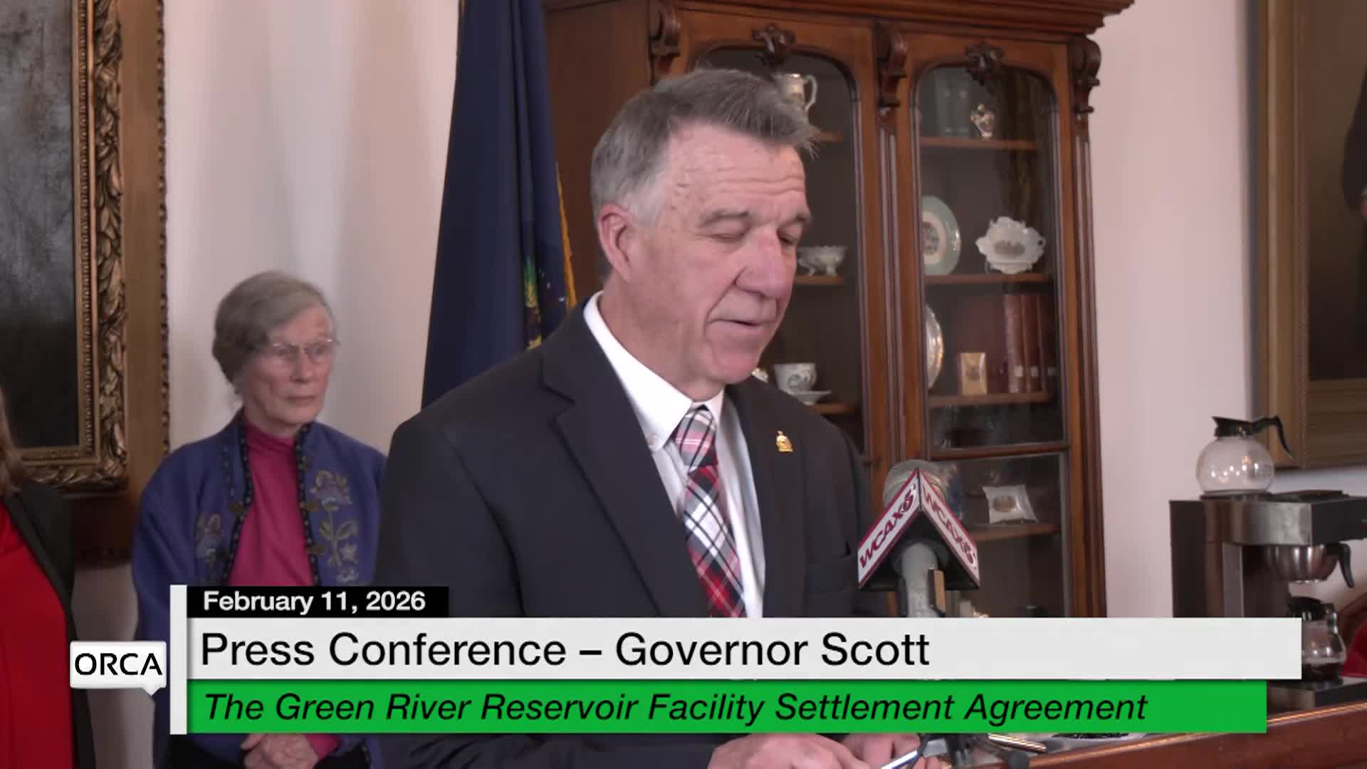 Press Conf. Gov. Scott: Green River Reservoir Facility Settlement Agreement 'Weekly Update'