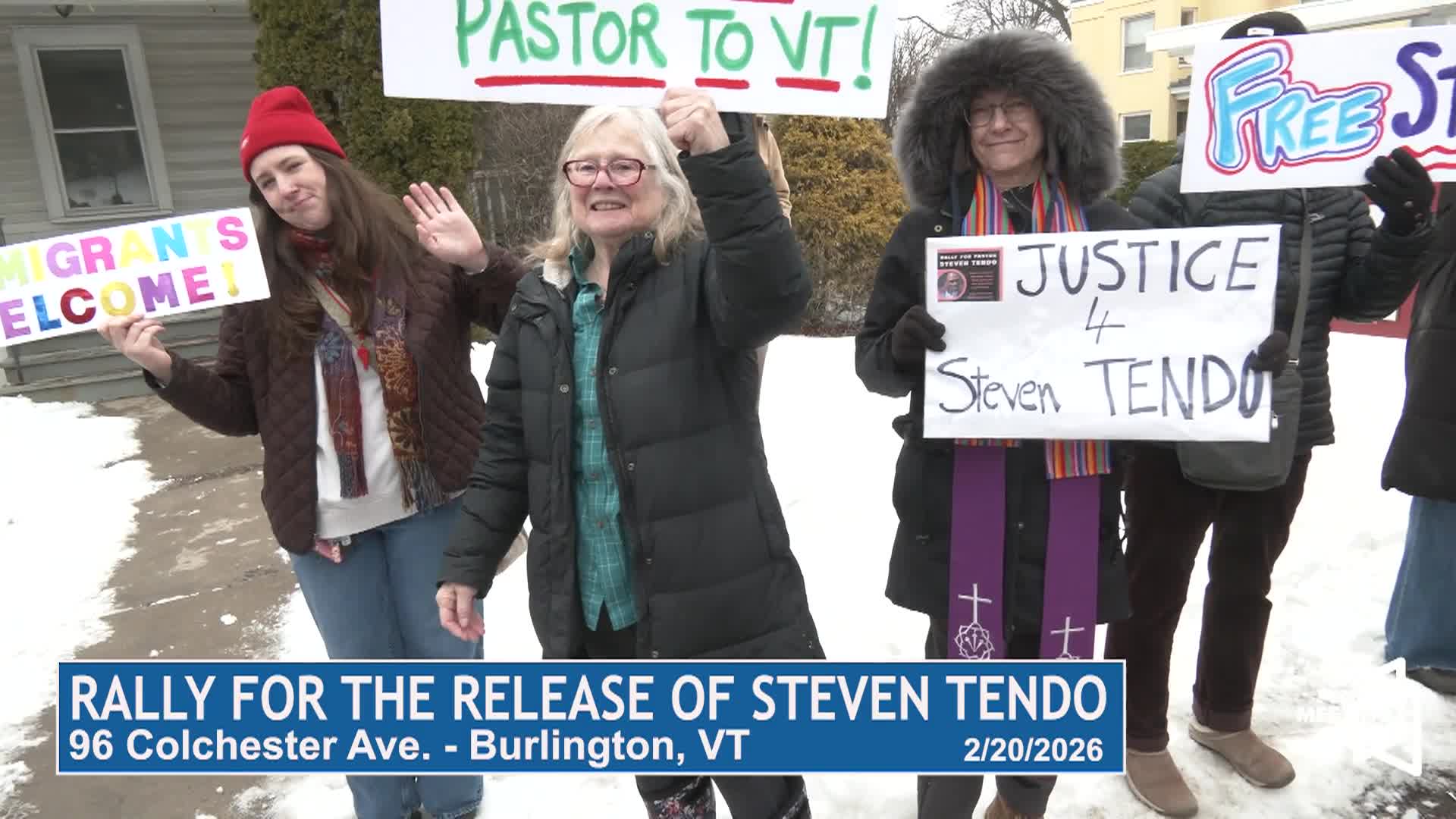 Burlington VT: 'Rally For Pastor Steven Tendo'