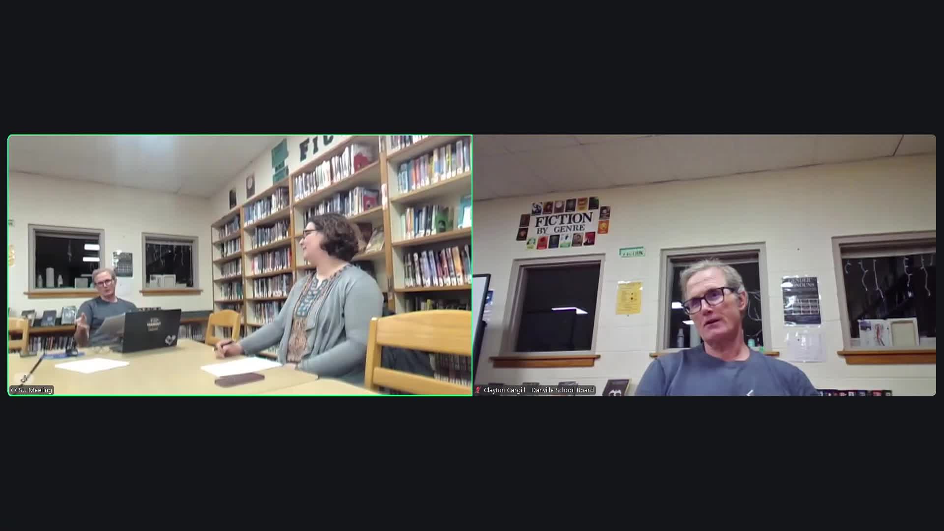 Danville School Board: '3/5 Special Meeting' virtual recording