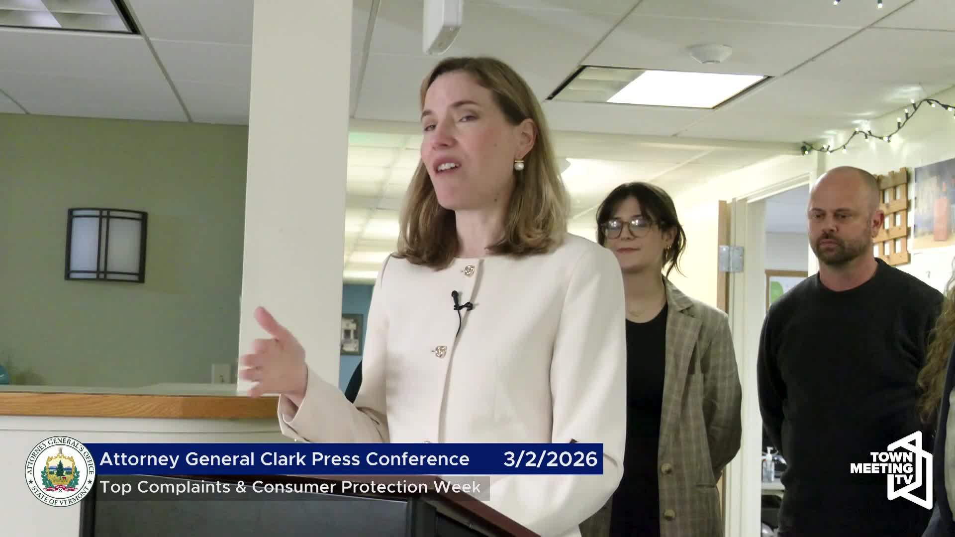 Attorney General Charity Clark: 'Top Ten Consumer Complaints Of 2025'