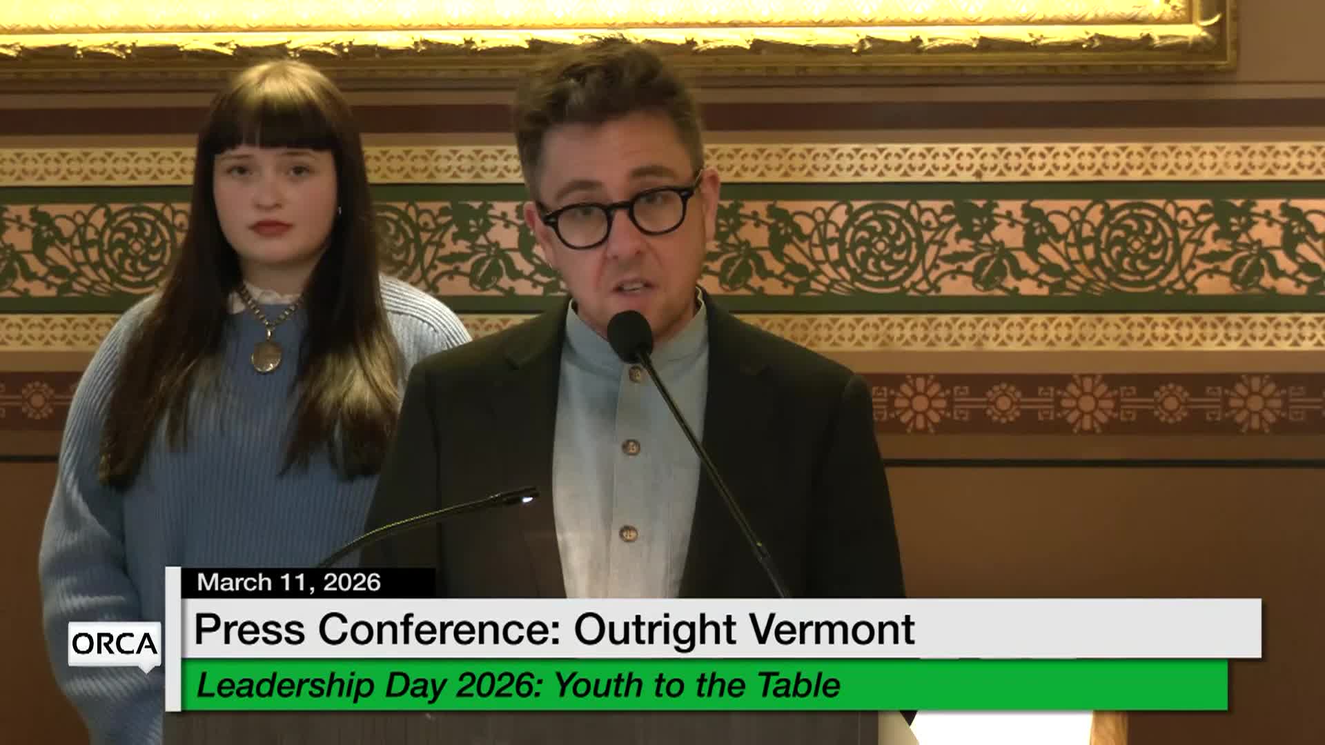 Press Conf. Outright VT: Leadership Day 2026 'Weekly Update'