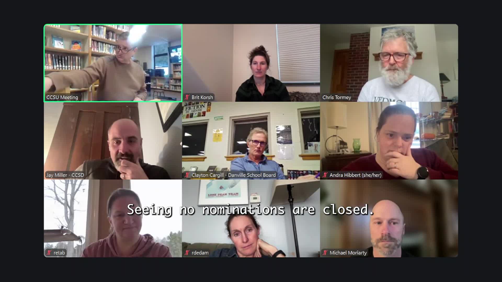 CCSU Board of Directors: '3/16 Regular Meeting'