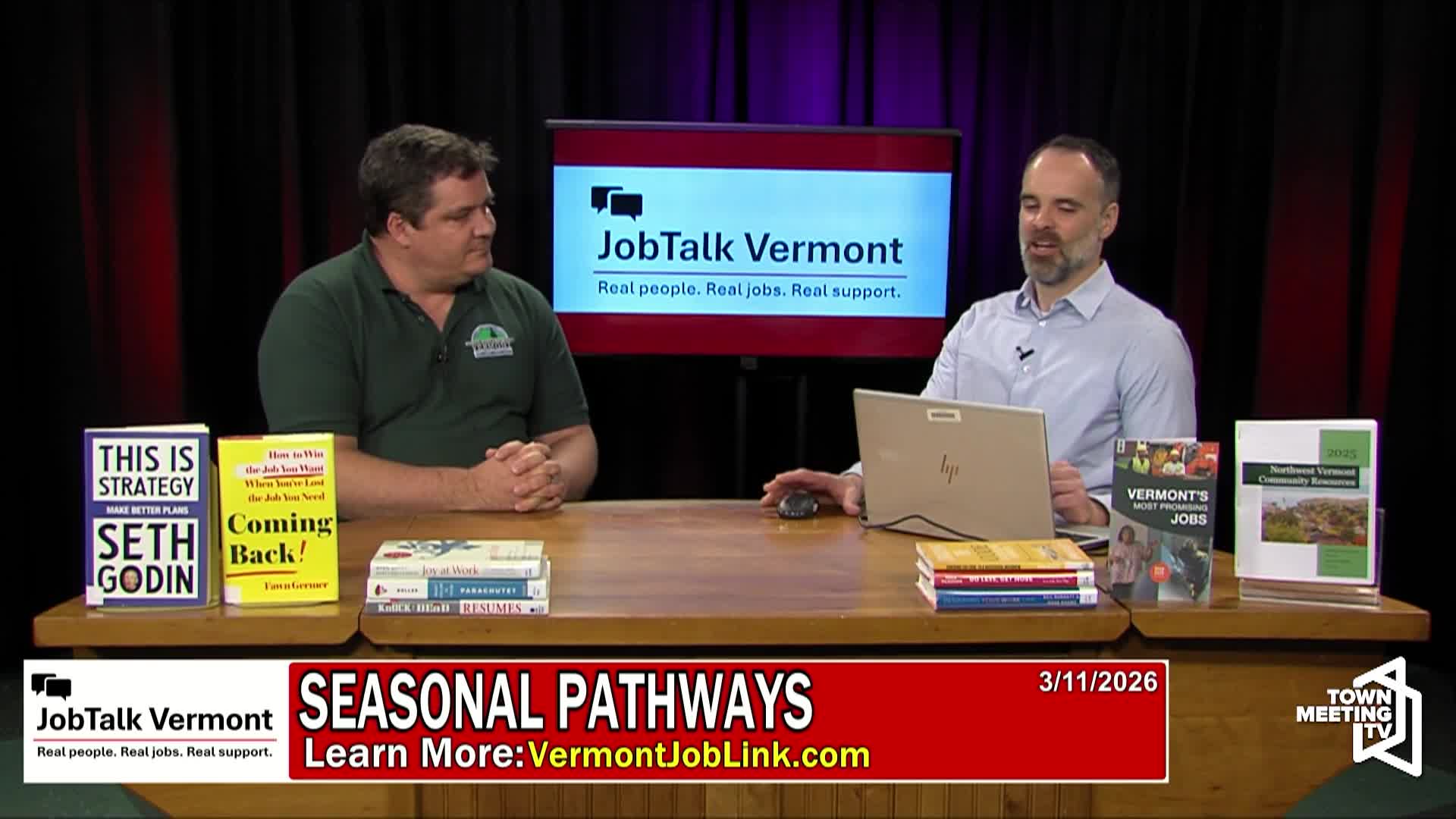 JobTalk VT: 'Seasonal Pathways' P1