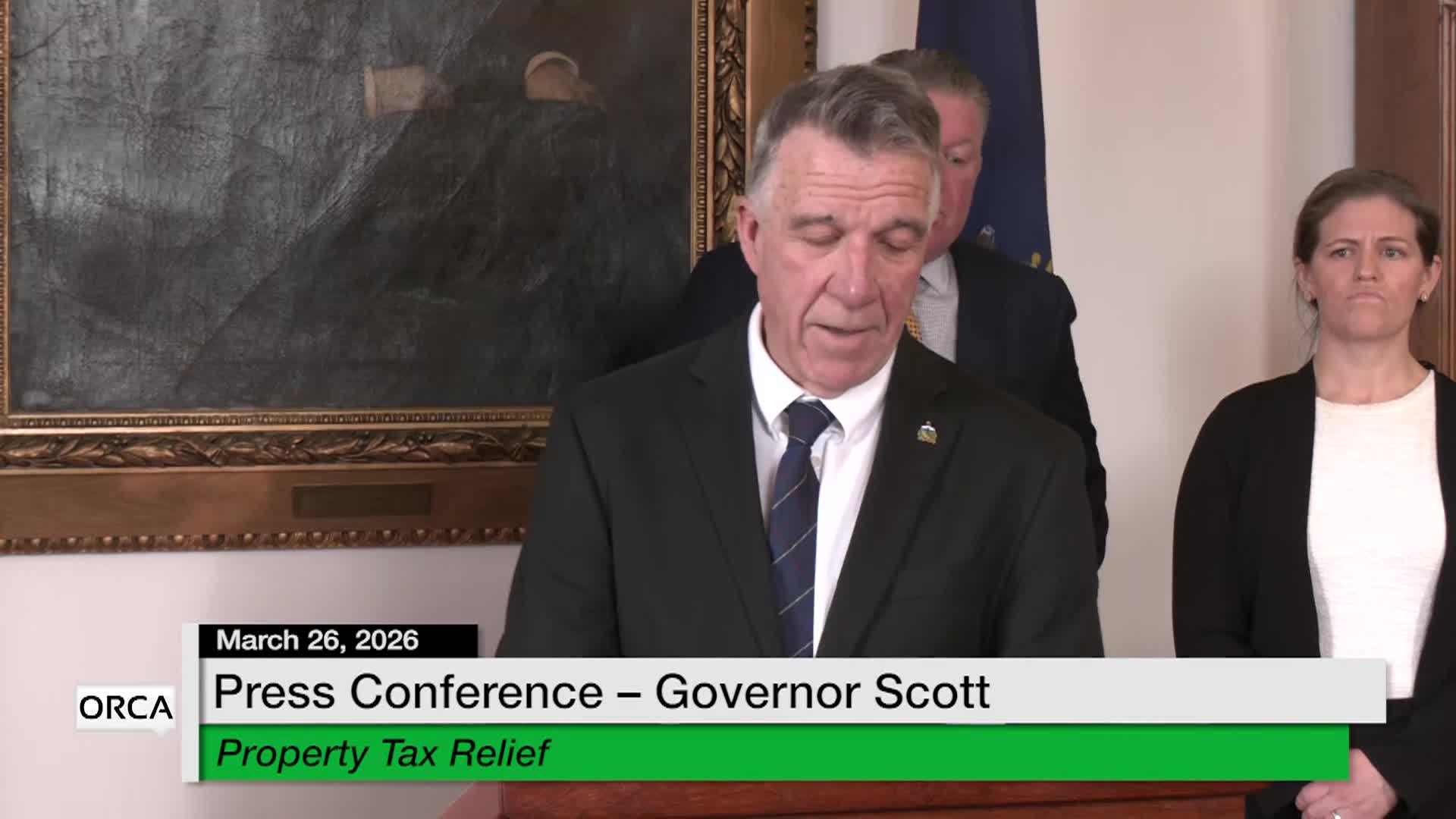 Press Conf. Gov. Scott: Property Tax Relief 'Weekly Update'