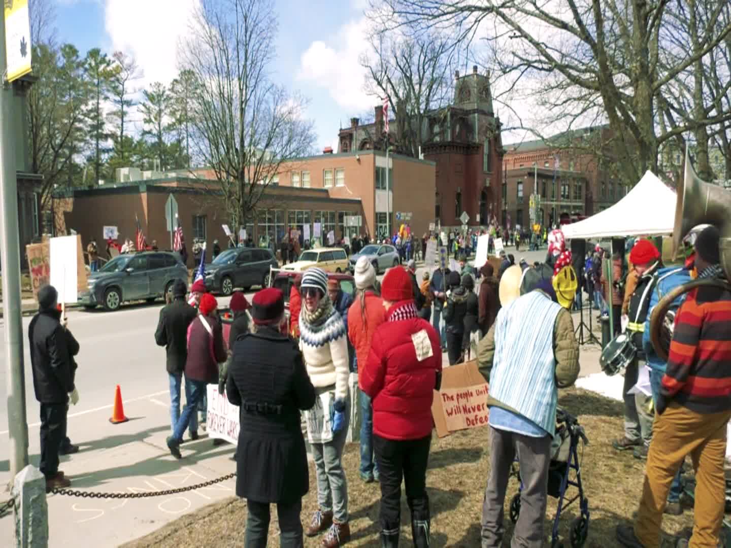No Kings Protest: 'Saint Johnsbury VT 3/28'