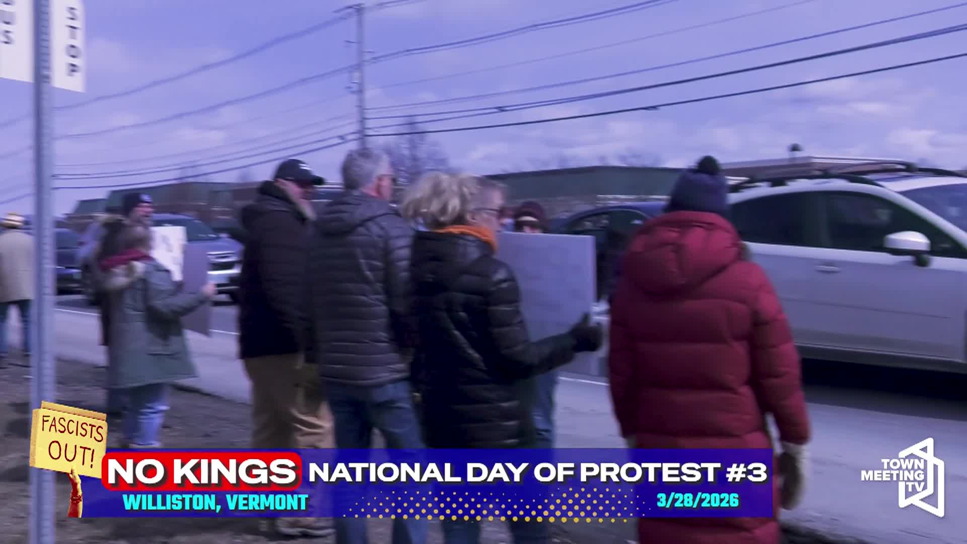 Thumbnail image for No Kings Protest: 'Williston, VT'