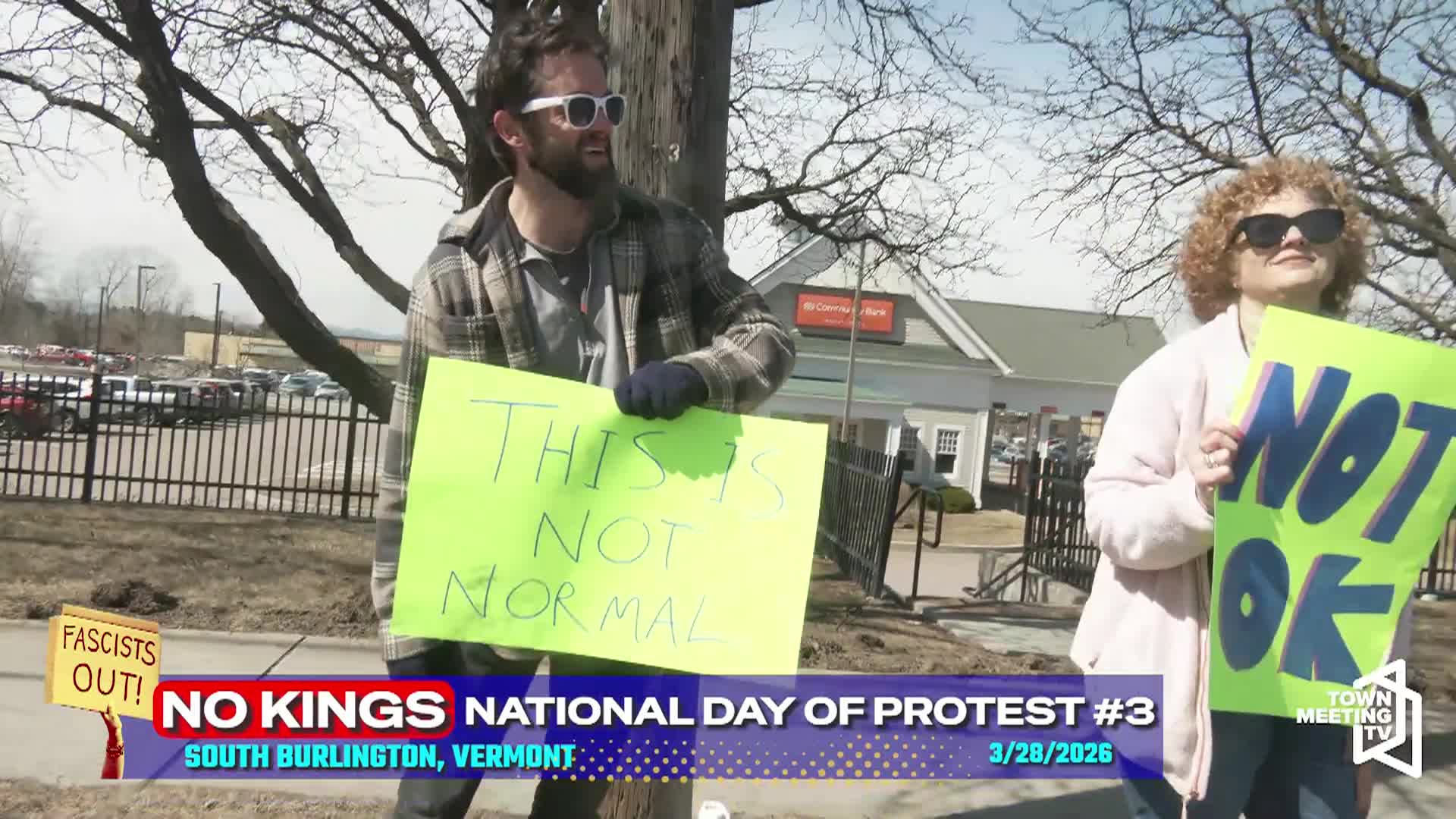 Thumbnail image for No Kings Protest: 'South Burlington, VT'