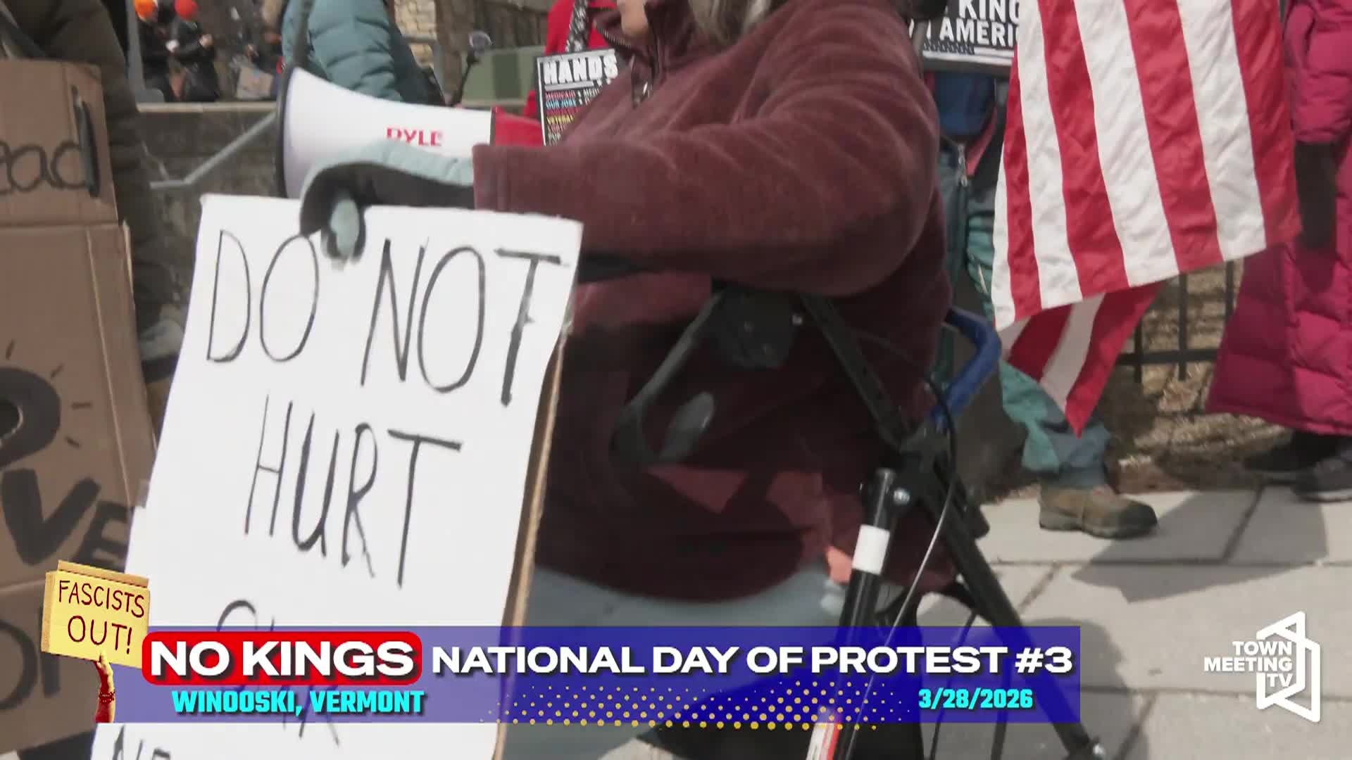 Thumbnail image for No Kings Protest: 'Winooski, VT'