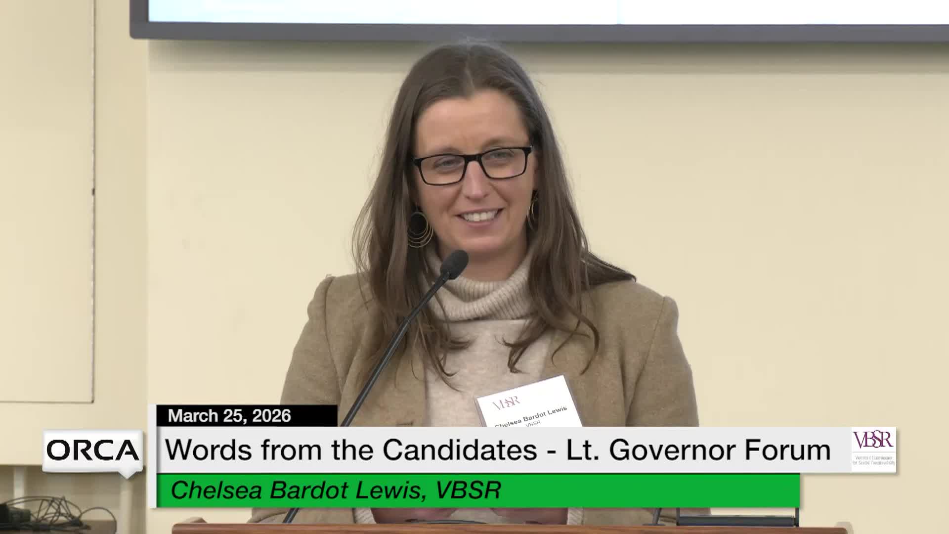 Thumbnail image for VT Businesses For Social Responsibility: 'Governor Forum'