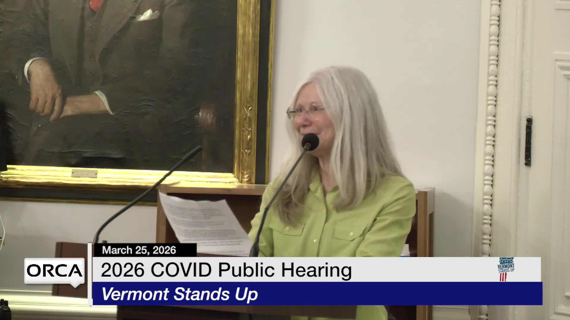 Thumbnail image for VT State House: Special Event 'VT Stands Up'