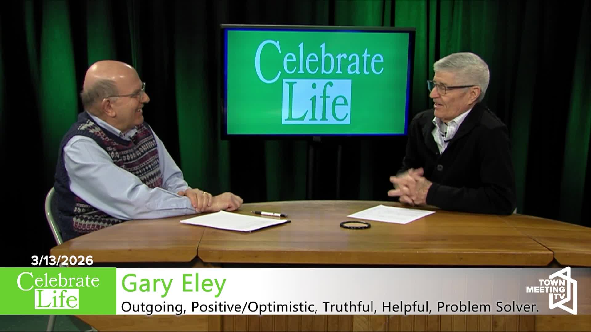 Thumbnail image for Celebrate Life: 'Gary Eley'