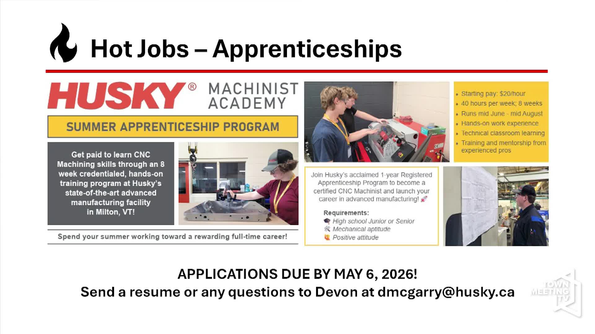 Thumbnail image for JobTalk VT: 'All About Apprenticeships' P2