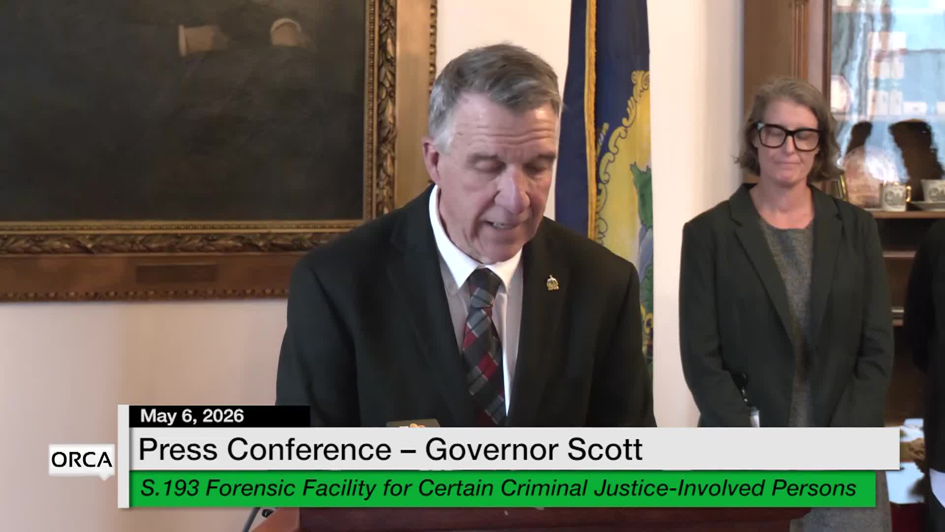 Thumbnail image for Press Conf. Gov. Scott: Forensic Facility 'Weekly Update'