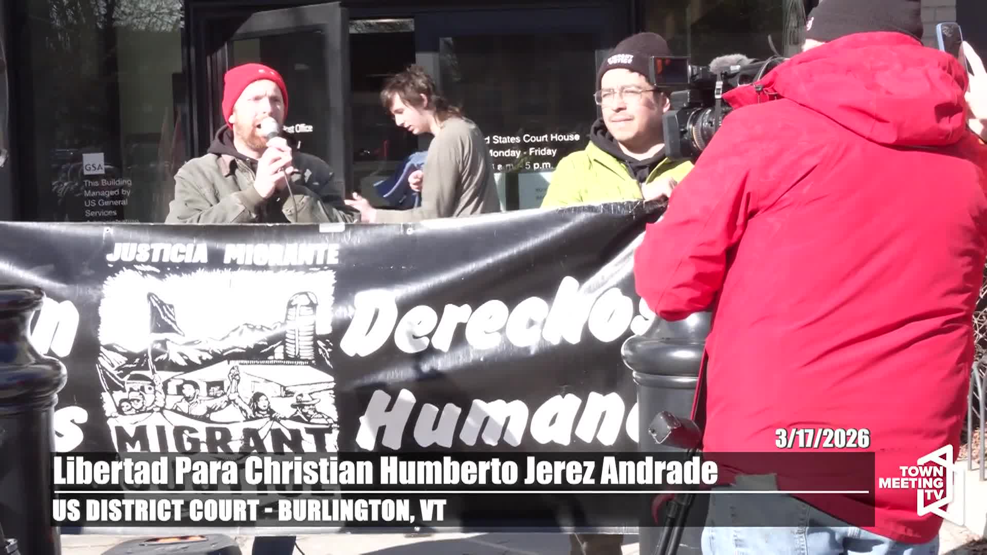 Thumbnail image for Migrant Justice: Rally At USD 'Free Christian Humberto Jerez Andrade'