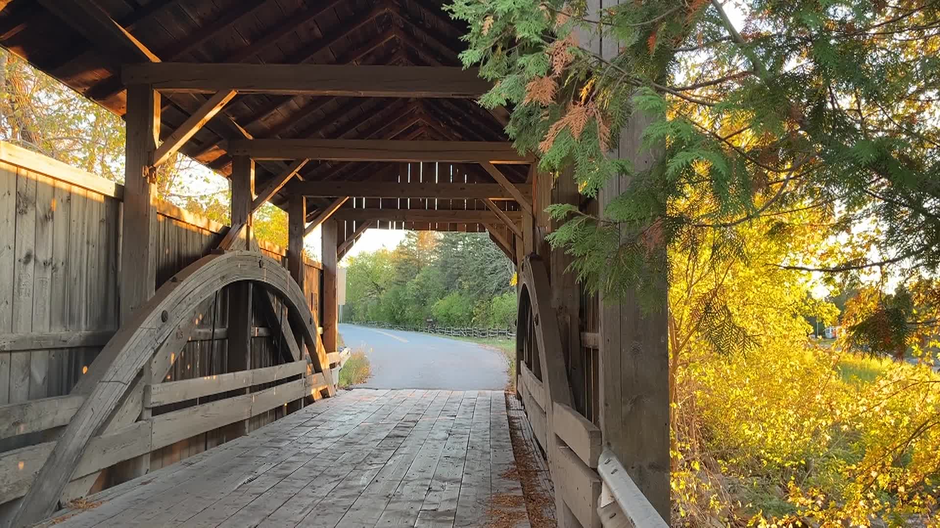 Thumbnail image for VT's 100 Covered Bridges 'Holmes Creek Bridge, Charlotte'