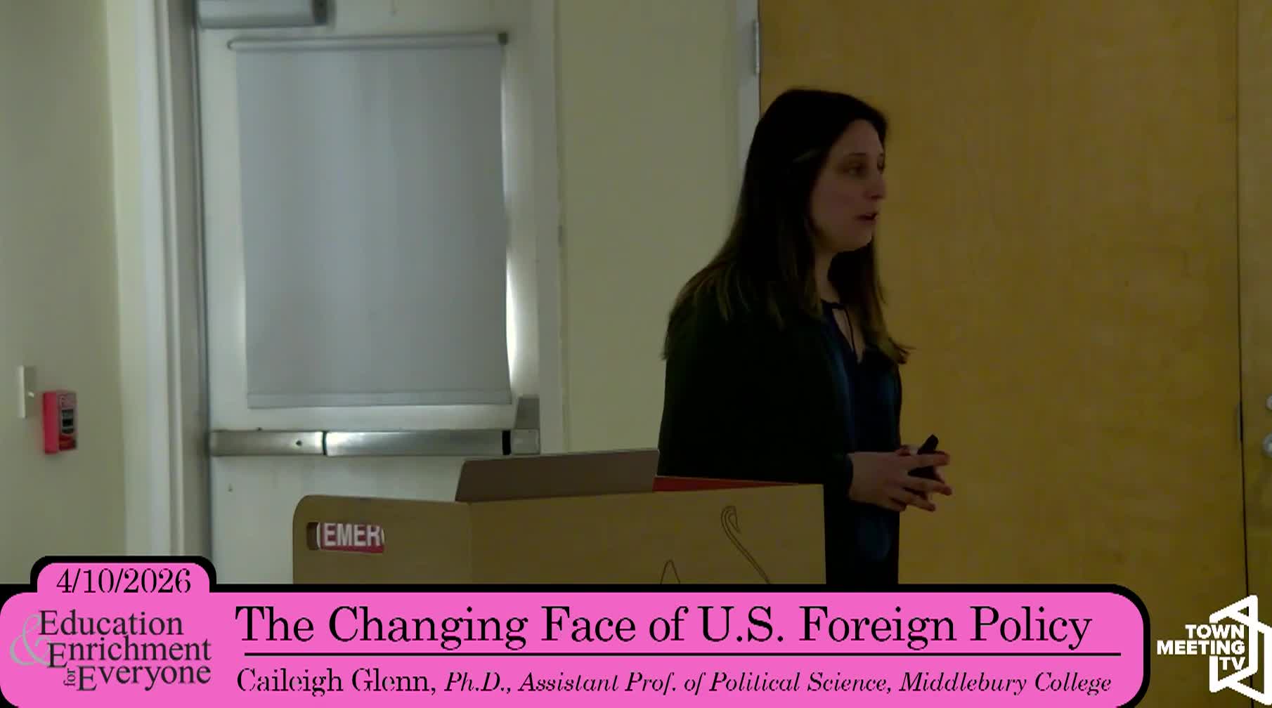 Thumbnail image for Education and Enrichment: 'The Changing Face of U.S. Foreign Policy'