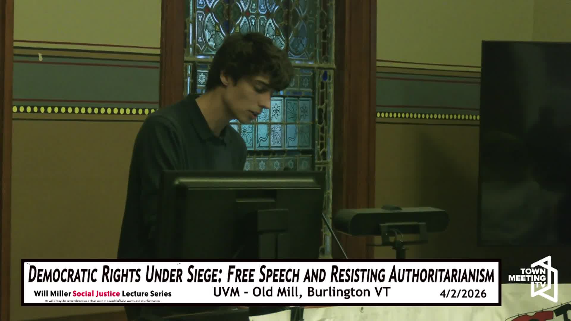 Thumbnail image for Will Miller Social Justice Lectures: 'Democratic Rights Under Siege'