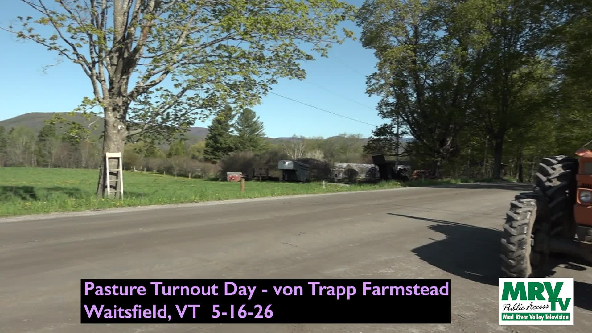 Thumbnail image for Pasture Turnout Day: 'Von Trapp Farmstead'