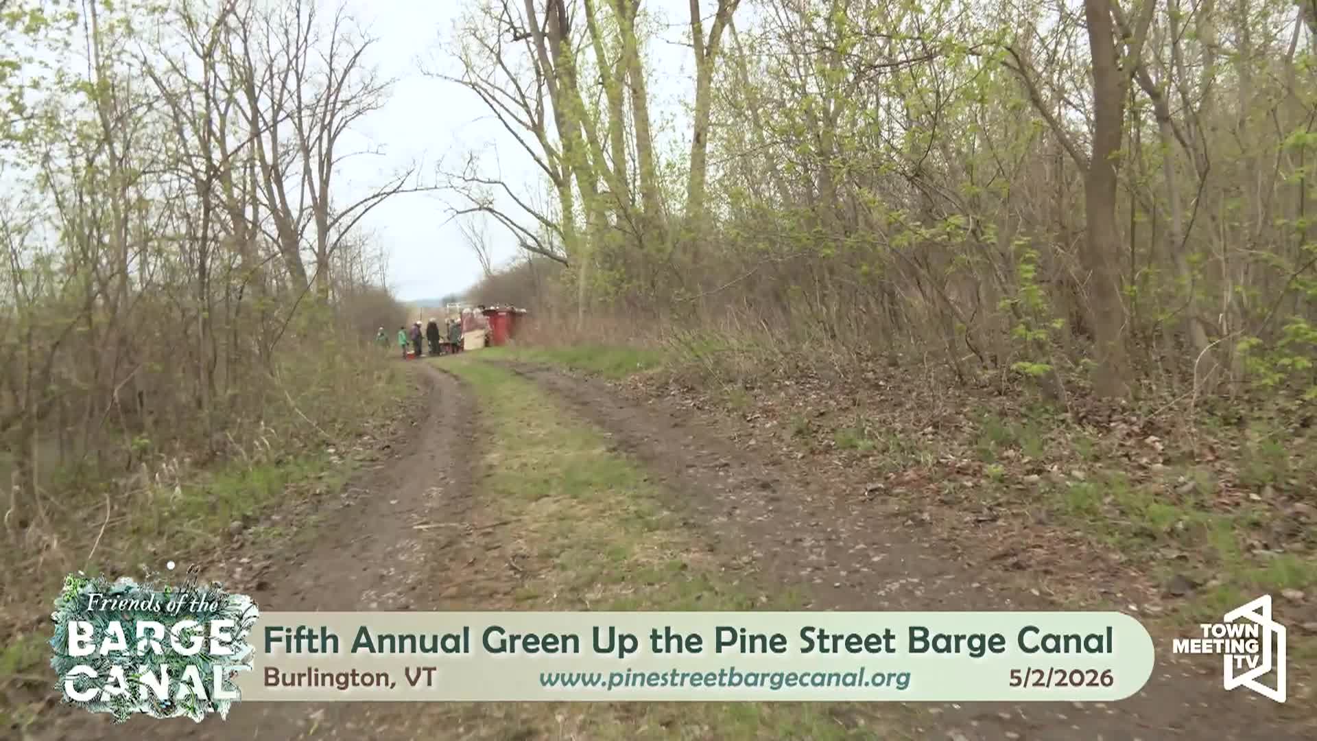 Thumbnail image for Green Up Day VT: 'Fifth Annual Green Up the Pine Street Barge Cana'