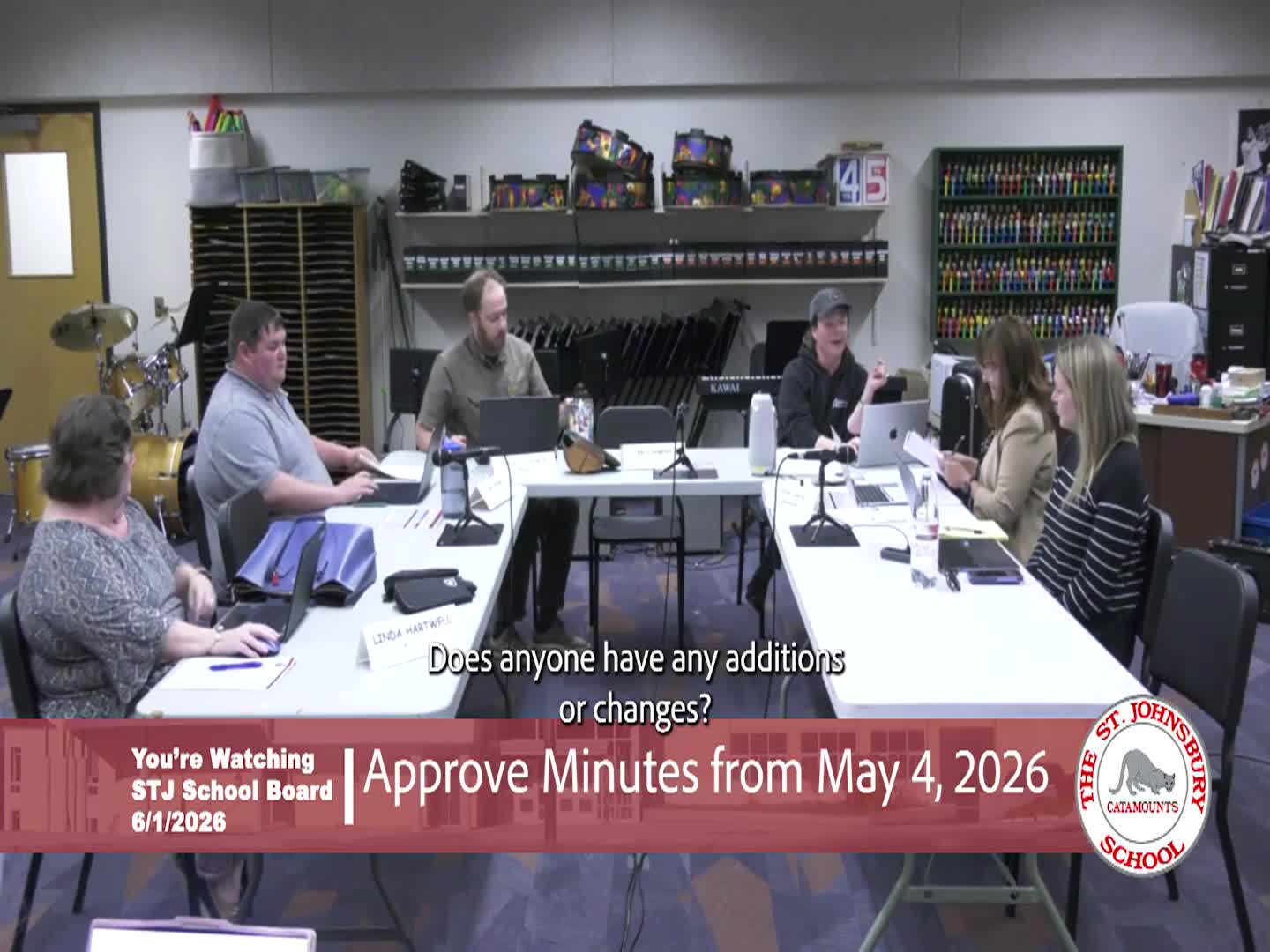Thumbnail image for STJ School Board: '6/1 Regular Meeting'