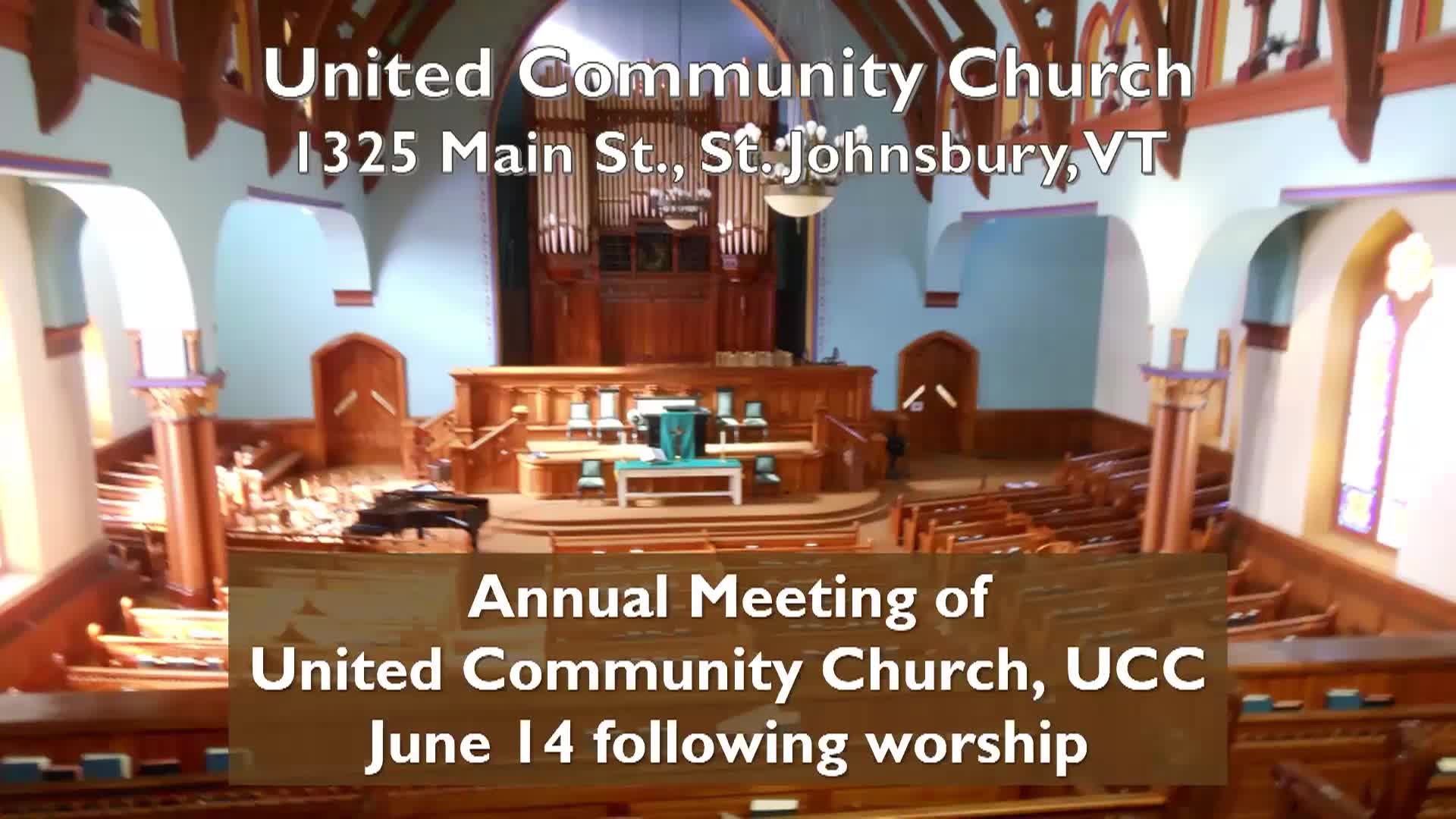Thumbnail image for Worship with United Community Church