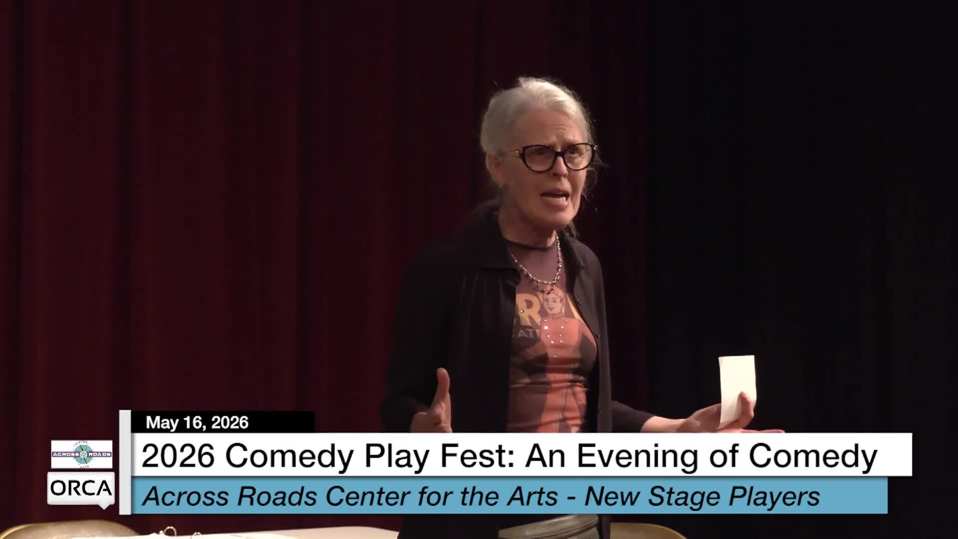 Thumbnail image for Across Roads Center For The Arts: '2026 Comedy Play Fest'