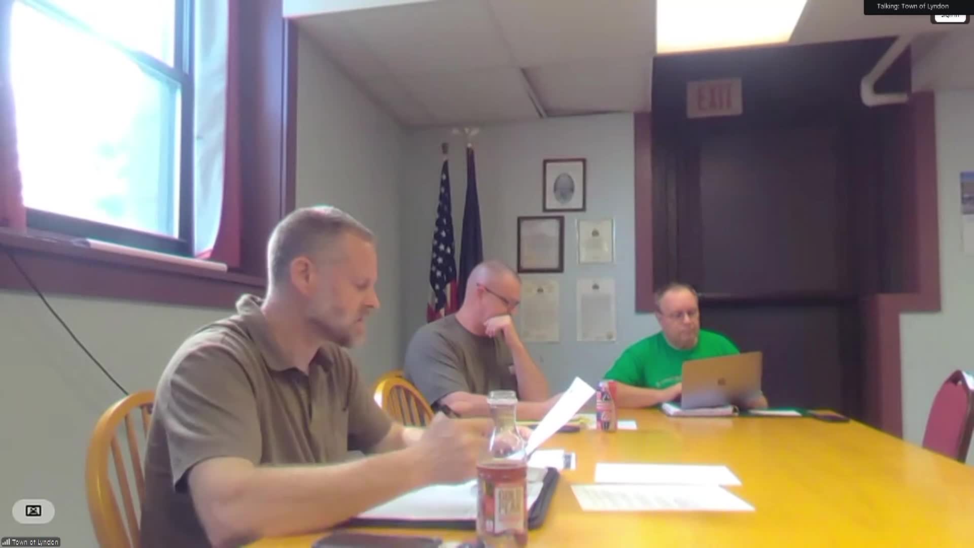 Thumbnail image for Lyndon Selectboard Meeting: '6/15 Regular Meeting'