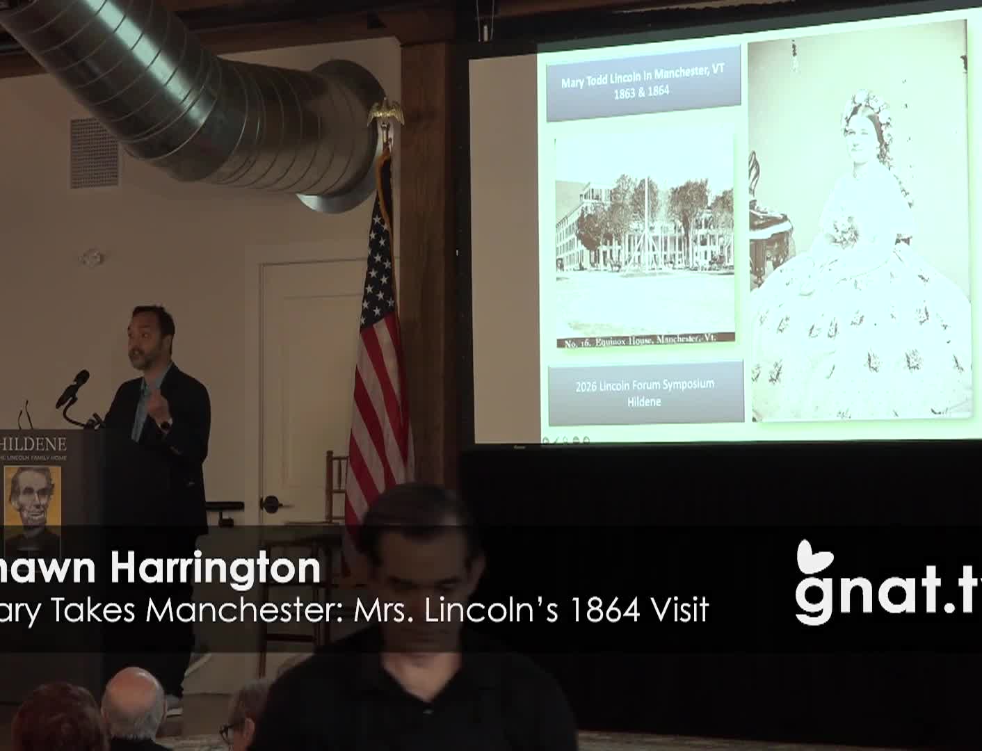 Thumbnail image for The Lincoln Forum Symposium 2026: 'Shawn Harrington - Mary Lincoln Takes Manchester'