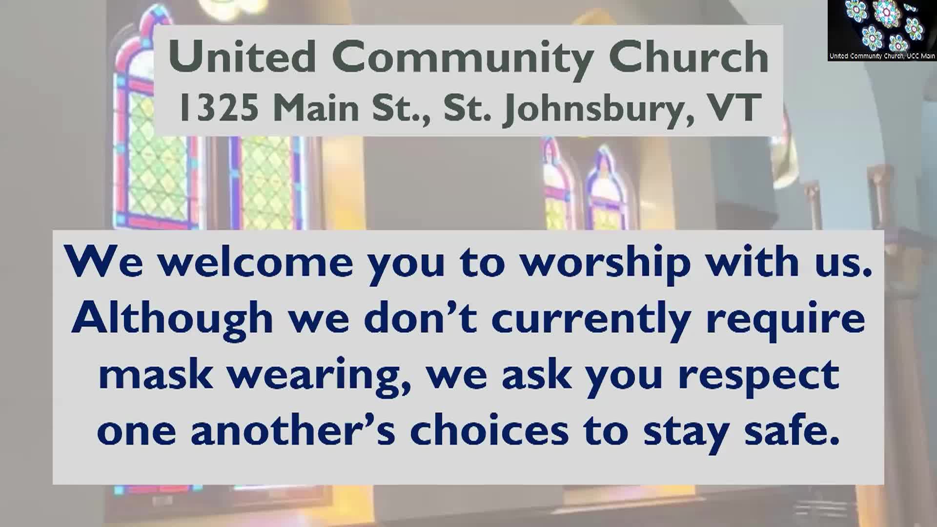 Thumbnail image for Worship with United Community Church
