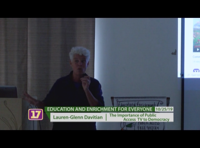 Thumbnail image for Education and Enrichment: 'Importance of Public Access TV'