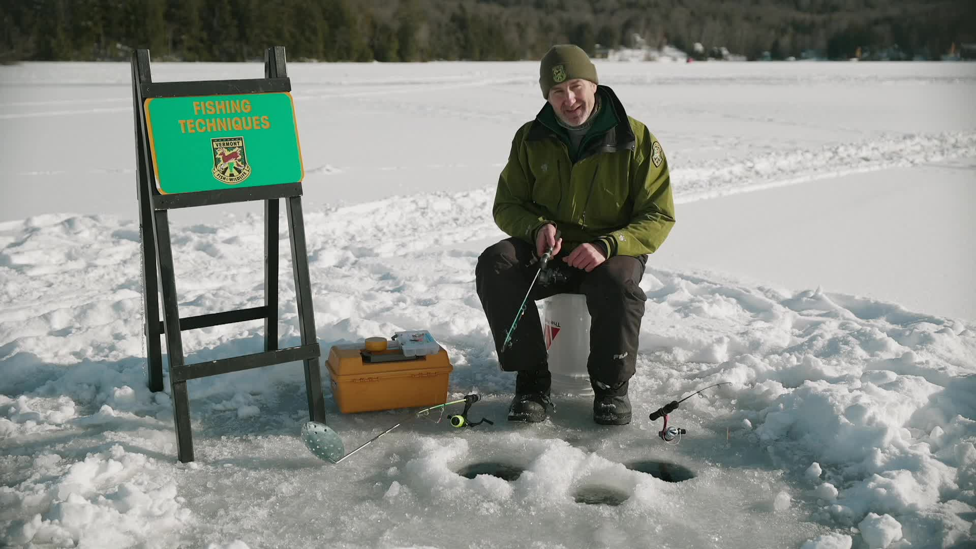 Thumbnail image for Vermont Fish & Wildlife 'Using An Ice Fishing Jigging Rod'