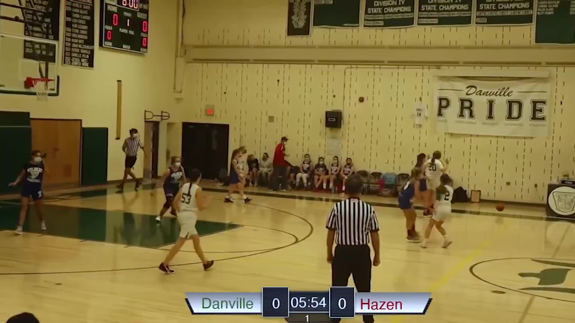 Thumbnail image for Danville Basketball: '7 & 8 Girls vs Hazen'