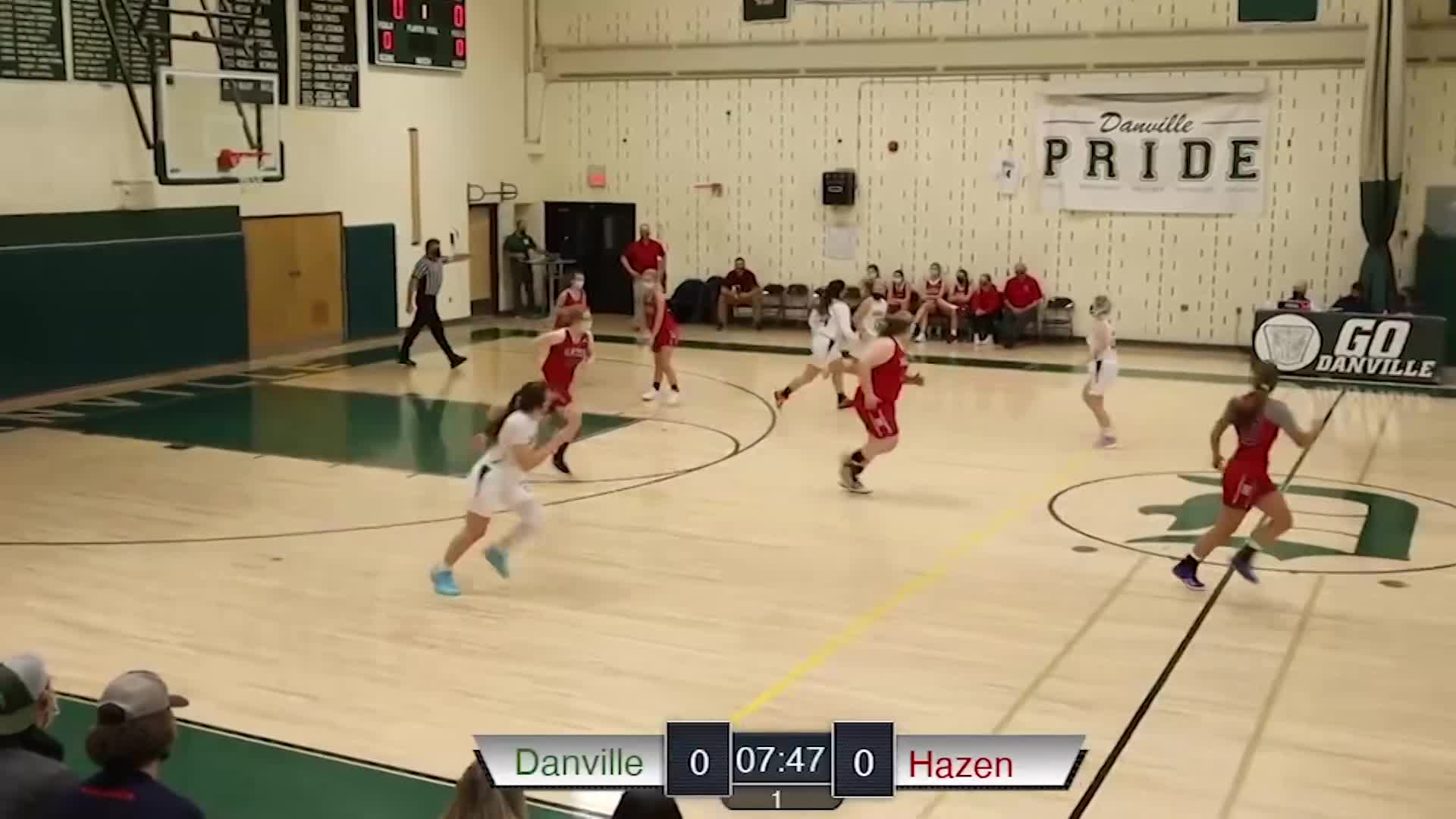 Thumbnail image for Danville Basketball: 'Varsity Girls vs Hazen'