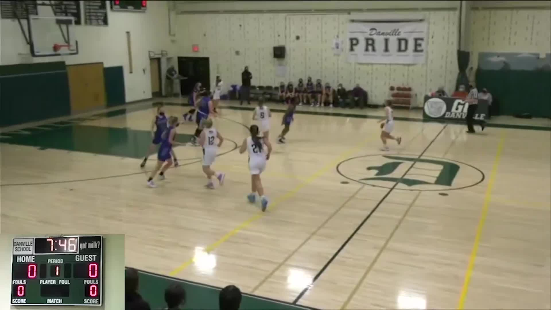 Thumbnail image for Danville Basketball: 'V Girls vs Williamstown'