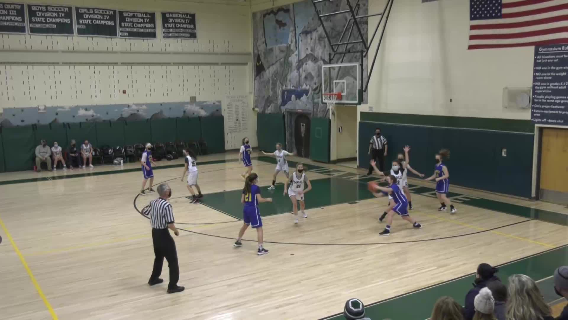 Thumbnail image for Danville Basketball: '7/8 Girls vs Lamoille'