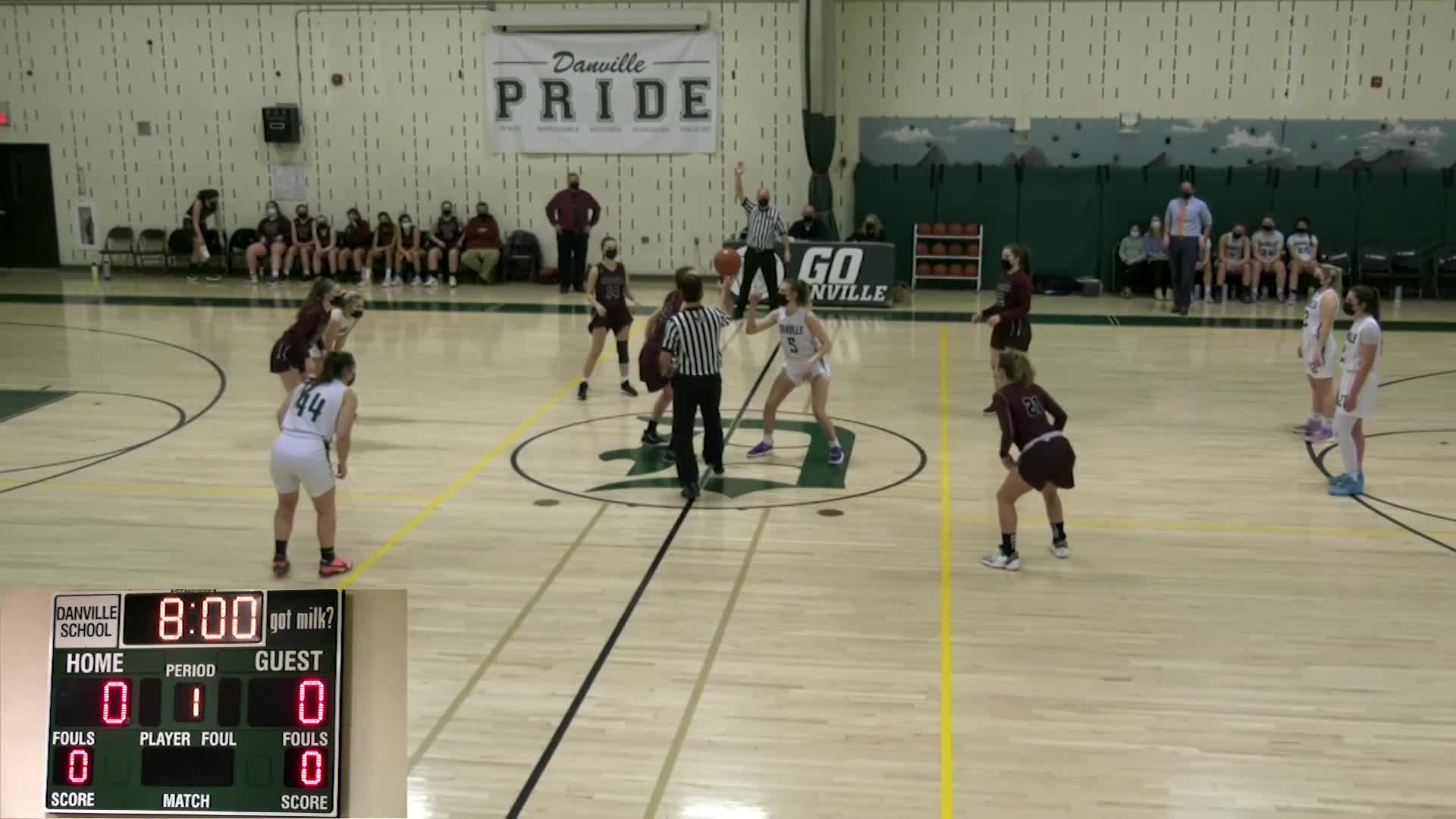 Thumbnail image for Danville Basketball: 'Varsity Girls vs BFA Fairfax'