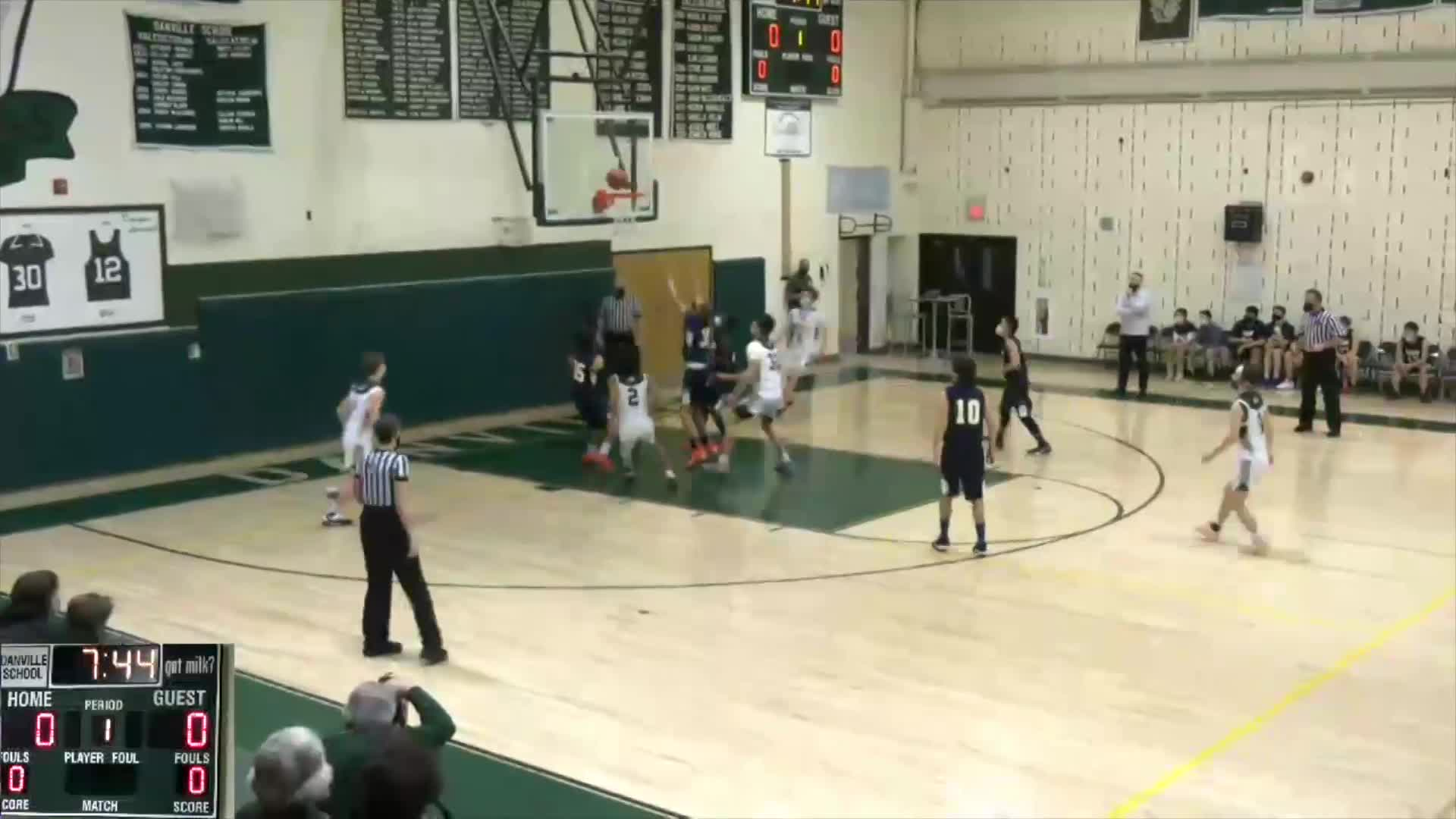 Thumbnail image for Danville Basketball: 'Boys Varsity Vs. Grace Christian'